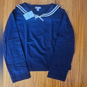 NWT Crewcuts Sailor Top